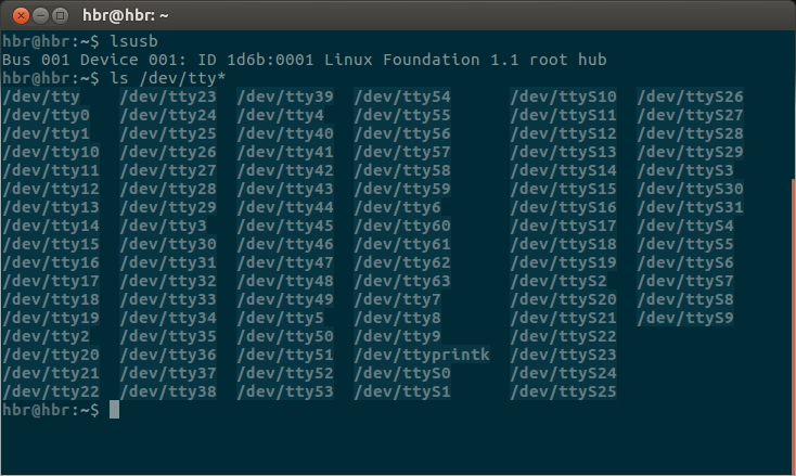 hl 340 usb to serial driver ubuntu